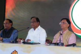 p chidambaram in lucknow