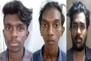 threatening girl by morphing photo  three arrested for threatening teenage girl  ഫോട്ടോ മോർഫ് ചെയ്‌ത് ഭീഷണിപ്പെടുത്തിയ പ്രതികൾ അറസ്റ്റിൽ  ഏനാത്ത് പൊലീസ് അറസ്റ്റ്