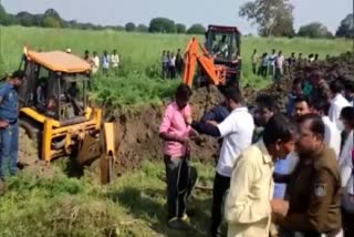 boy fell in borewell