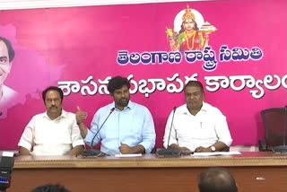 TRS MLA's on Revanth reddy, trs leaders