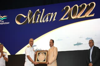 MILAN-2022: Indian Navy seeking to be preferred security partner of smaller countries in the region says Navy Chief