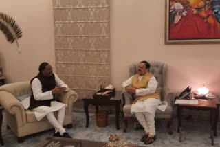 Nishank met JP Nadda