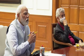 Prime Minister Narendra Modi chaired a high-level meeting on Ukraine issue on Sunday. The meeting was attended by Foreign Affairs Minister S Jaishankar, Foreign Secretary Harsh Vardhan Shringla among others.