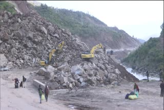 Landslide in Jammu Kashmir