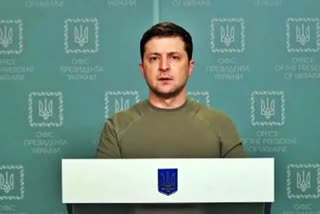 Ukrainian President Volodymyr Zelensky