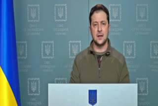 Ukraine's President Volodymyr Zelensky in a video address on Monday demanded that Ukraine be granted membership of the European Union under new special procedures.