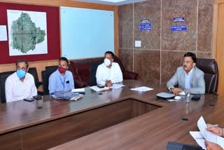 BBMP Commissioner Gaurav Gupta held meeting with officers