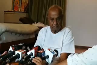 Former Prime Minister HD Devegowda