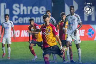 East Bengal and NorthEast United FC  ISL  ഐഎസ്‌എല്‍  ഈസ്റ്റ് ബംഗാള്‍  നോര്‍ത്ത് ഈസ്റ്റ് യുണൈറ്റഡ്