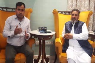 Watch ETV Bharat's exclusive interview of Apni Party President Altaf Bukhari