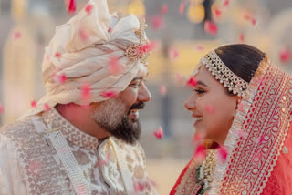 Luv Ranjan Alisha Vaid wedding pictures