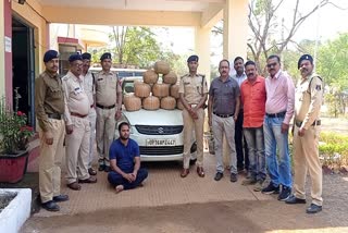 Ganja smuggling in Chhattisgarh