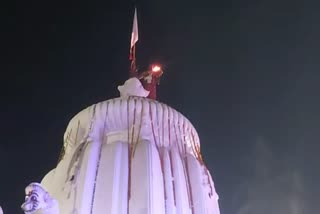 mahadipa rose at kapilash temple on the eve of  mahashivratri in dhenkanal