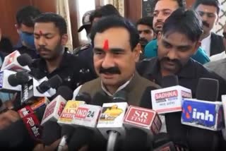 Home Minister Narottam Mishra