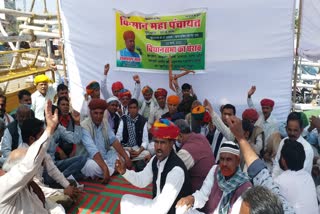 Farmers protest in Jaipur