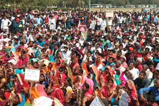 Demonstration of Pasi Samaj at Patna Gandhi Maidan
