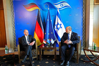 German Chancellor Olaf Scholz visits Israel as Russia Ukraine war rages