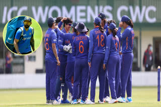Virat Kohli cheers for Women in Blue ahead of India-Pakistan clash