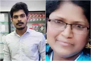 Two Changanassery residents killed in car accident  കാറും ലോറിയും കൂട്ടിയിടിച്ച് ചങ്ങനാശേരി സ്വദേശികളായ 2 പേർ മരിച്ചു  പള്ളിപ്പടിയിൽ കാറും ലോറിയും കൂട്ടിയിടിച്ച് അപകടം  car accident in maaradi pallippadi  accident death