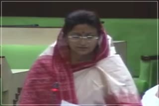 Shakuntala Rawat in Rajasthan Assembly