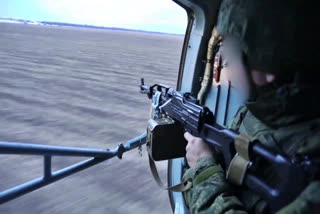 russian army shares war video in twitter