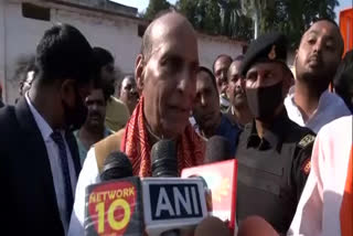 PM Modi, MEA constantly working to bring body of Indian killed in Ukraine: Rajnath Singh