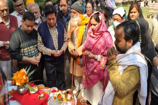 road named after Lord Jhulelal in Malviya Nagar people of Sindhi community expressed happiness