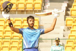 Karnataka batter Devdutt Padikkal century