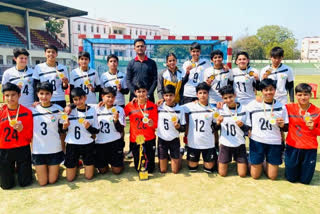 Himachal sub junior women handball team