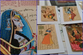Indian Monalisa Painting IN Mandi
