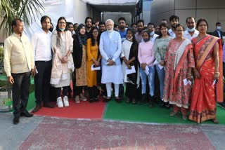 PM Modi interacts with students who returned from Ukraine