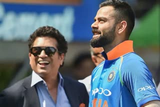 Tendulkar Congratulates Kohli: سچن کی کوہلی کو 100ویں ٹیسٹ میچ کے لئے مبارکباد