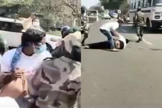 police-beat-up-panchayat-sachiv-candidates-protesting-in-ranchi