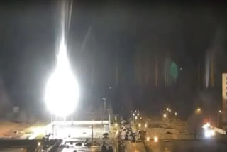 Watch! Russian troops firing at the Zaporizhzhia nuclear power plant