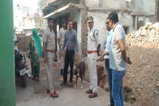 Theft in Chandi Maa temple in Gundardehi