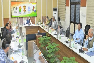 CM Ashok Gehlot took review meeting