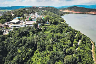 Ropeway At Annavaram :