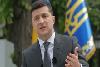 Zelenskyy slams NATO s decision not to implement no-fly zone over Ukraine  Zelenskyy slams NATO  Ukraine-russia war  Ukraine crisiss  റഷ്യ യുക്രൈന്‍ യുദ്ധം  നോ-ഫ്ലൈ സോൺ  നാറ്റോയ്‌ക്കെതിരെ സെലെൻസ്‌കി  യുക്രൈനിയന്‍ പ്രസിഡന്‍റ് വോളോഡിമർ സെലെൻസ്‌കി