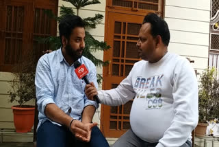 Shobhit Maheshwari speaking to ETV Bharat