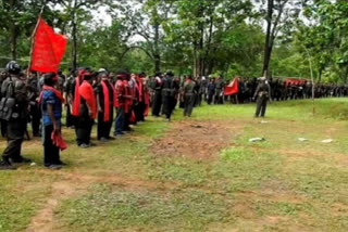 maoists set fire on vehicles i