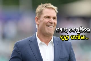 Warne was watching cricket, had not been drinking: Manager