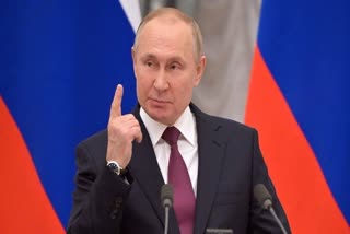 Putin warns 3rd parties against creating Ukraine no-fly zone  putin against nato on declaring no fly zone above ukraine  no-fly zone in ukraine  Putin warns nato  നോ ഫ്ലൈ സോണ്‍ പ്രഖ്യാപിച്ചാൽ നാറ്റോ- റഷ്യൻ യുദ്ധം  യുക്രൈൻ നോ ഫ്ലൈ സോണ്‍  നാറ്റോയ്‌ക്ക് മുന്നറിയിപ്പുമായി പുടിൻ  Russia attack Ukraine  Russia Ukraine War  Russia Ukraine News  Russia Ukraine Crisis News  Russia-ukraine conflict  vladimir putin  Russia-Ukraine War Crisis  russia declares war on ukraine  Russia-Ukraine live news  വ്ളാദ്‌മിര്‍ സെലെൻസ്‌കി  വ്‌ളാഡിമിർ പുടിൻ