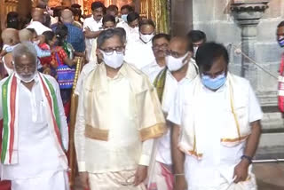 CJI at tirumala, ttd