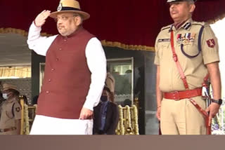 Amit Shah attends CISF's 53rd Raising Day ceremony