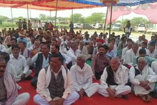 Villagers Mahapanchayat in Bharatpur against Prostitution