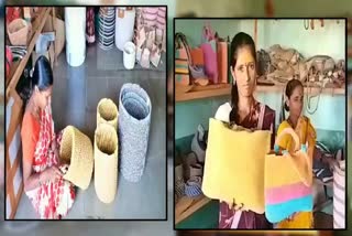 women are  leading their life by preparing of bags