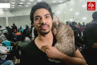 Several Indian students who returned from Ukraine have brought back their pet dogs and cats along, refusing to leave their cherished companions behind in the tumult of the Russian war