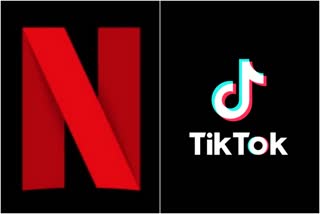 Netflix TikTok suspends services in Russia  Netflix  TikTok  Russia ukraine war  Russia ukraine conflicts  റഷ്യ യുക്രൈന്‍ യുദ്ധം  റഷ്യ യുക്രൈന്‍ സംഘര്‍ഷം  നെറ്റ്ഫ്ലിക്‌സും ടിക്‌ടോക്കും റഷ്യയില്‍ പ്രവര്‍ത്തനം അവസാനിപ്പിച്ചു  നെറ്റ്ഫ്ലിക്‌സ്  ടിക് ടോക്ക്