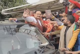 BJP President JP Nadda Reached Jammu: بی جے پی کے قومی صدر جے پی نڈا جموں پہنچے