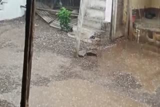 Hailstorm in Shahada taluka